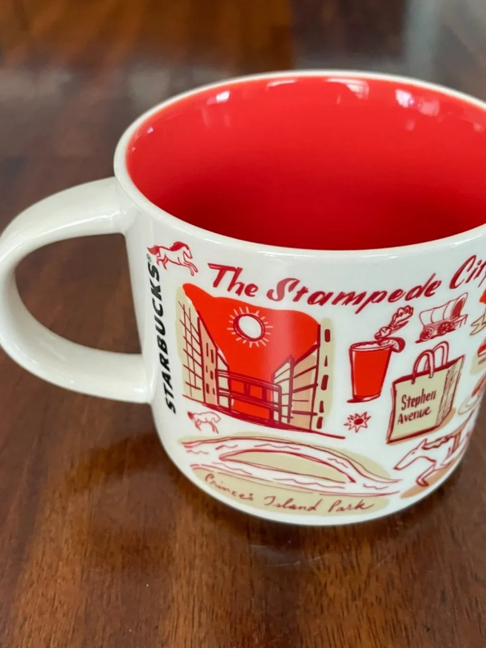 Starbucks Been There Mug 14oz - CALGARY 2019 Edition Ceramic Collectible!